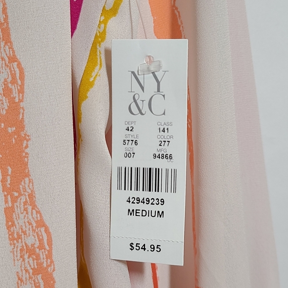 NY&CO Vintage Women's Shirt M and Stripe Button-Front Maxi Skirt XS - Picture 6 of 15